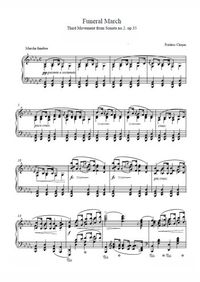 Marche funèbre - Frederic Chopin